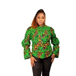 Ankara shirt top-DARA